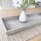 Grey Wooden Tray