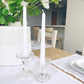 Glass Candle Holders