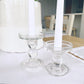 Glass Candle Holders