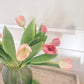 Pink Real Touch Tulips Set of 2 Stems