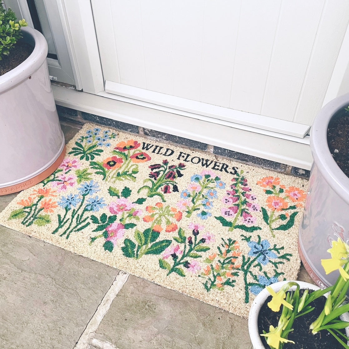 Wild Flowers Doormat