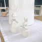 White Ceramic Bunny