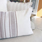 Long Beige Stitched Cushion