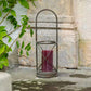 Hurricane Lamp with Handle