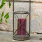 Hurricane Lamp with Handle