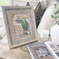 Washed Wooden Photo Frame