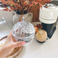 Glass Acorn Pot
