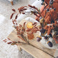 Faux Dried Touch Autumn Grain Spray