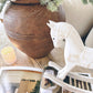 White Wooden Rocking Horse