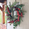 Winter Red Berry Wreath