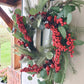 Winter Red Berry Wreath