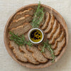 Artisan Serving Platter with Dip Bowl