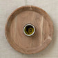 Artisan Serving Platter with Dip Bowl