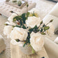 Dried Touch Ivory Rose Spray