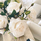 Dried Touch Ivory Rose Spray