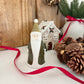 Green Ceramic Santa