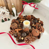 Pinecone and Cinnamon Wreath