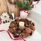 Pinecone and Cinnamon Wreath