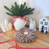 Champagne Berry Candle Holder