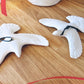 White Hanging Ceramic Turtle Doves