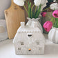 Ceramic Floral Tea Light House
