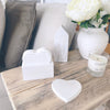 Set of 4 Wooden Heart Coasters
