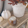 Glass Pumpkin Mug