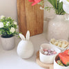 Speckled Bunny Pot