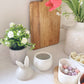 Speckled Bunny Pot