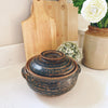 Antique Lidded Dish