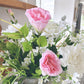 Real Touch Pastel Pink Lisianthus Spray