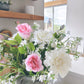 Real Touch Pastel Pink Lisianthus Spray