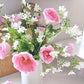 Real Touch Pastel Pink Lisianthus Spray