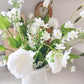 Real Touch White Lisianthus Spray
