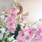Real Touch Pastel Pink Delphinium Spray