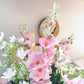 Real Touch Pastel Pink Delphinium Spray