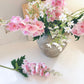 Real Touch Pastel Pink Delphinium Spray