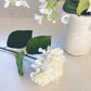 Faux White Hydrangea Stem