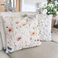 Meadow Floral Print Linen Cushion