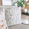 Meadows Floral All Over Print Linen Cushion