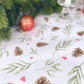 Handmade in the UK Mistletoe Table Runner