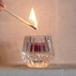 Dual Use Glass Candle Holder