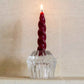 Dual Use Glass Candle Holder