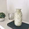 Green Petal Vase