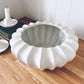 White Pod Bowl Vase