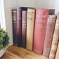 Antique Books Red