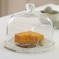 Glass Cloche with Marble Base