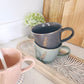 Pretty Feather Mugs
