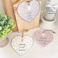 Hanging Ceramic Heart
