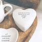 Just be Yourself Ceramic Heart Box